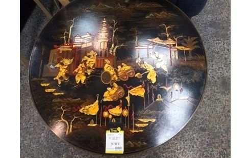 TABLE BASSE RONDE ST ASIATIQUE