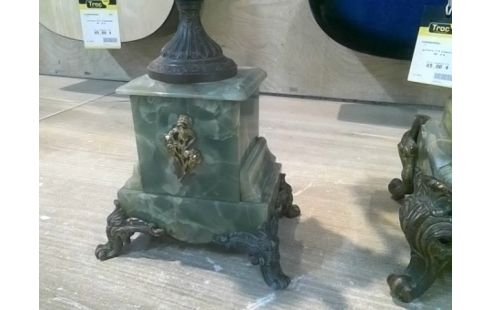 HORLOGE REGULE + CHANDELIERS