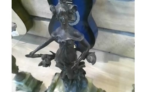 HORLOGE REGULE + CHANDELIERS