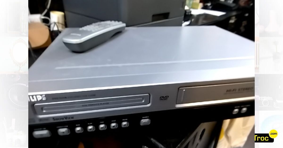 Dépannage d'un Magnétoscope ON98P nternatonal comb-DVD - YouTube