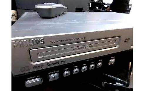 MAGNETOSCOPE LECTEUR DVD PHILIPS TEST OK