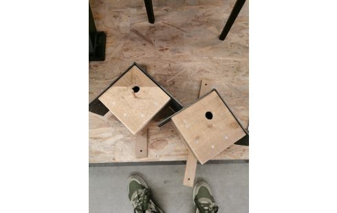 NICHOIR ARTISANAL BOIS PRIX PCS