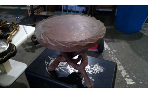 BOUT DE CANAPE BOIS AFRICAIN