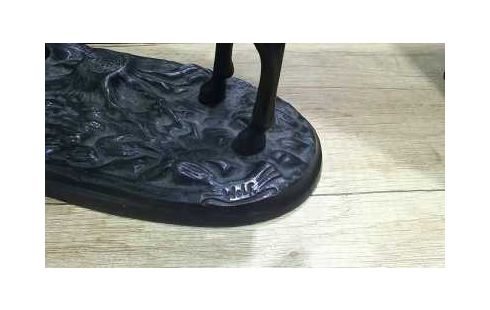 STATUE CHEVAL BRONZE SIGNE JOSEPH WOLF