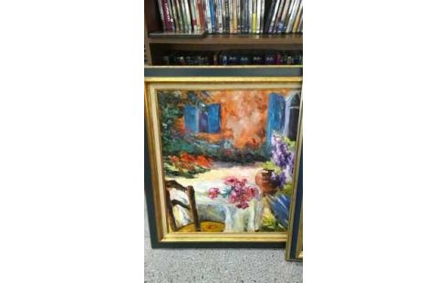 OLIEVERFSCHILDERIJ OP DOEK