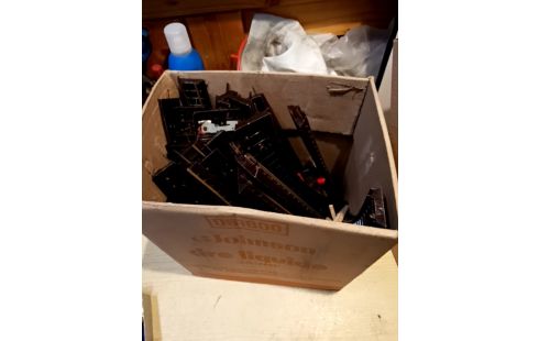 LOT DE RAILS TRAIN ELECTRIQUE