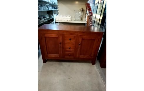 BUFFET BAS BOIS EXOTIQUE CLES