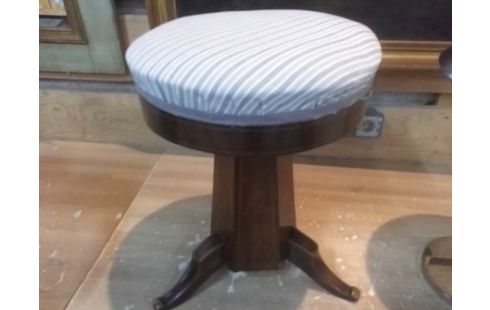 TABOURET DE PIANO CHARLES X