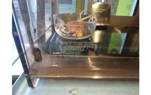 USTENSILE CAVE A CIGARES GÉRARD GENÈVE LUCITE