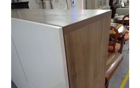 BUFFET BLANC 6 PORTES