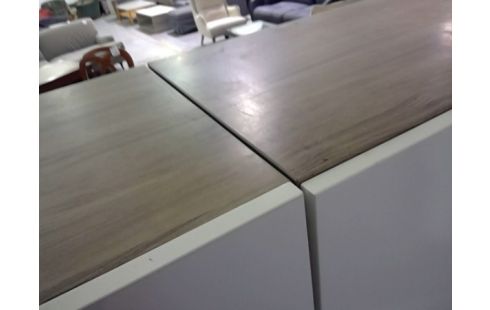 BUFFET BLANC 6 PORTES