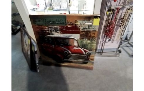 CADRE BOIS MINI COOPER