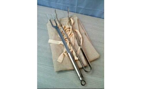 GRILL-SET <RÖSLE> 2-TLG. UND SCHÜRZE