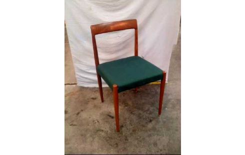 STUHL HOLZ TEAK POLSTER GRÜN