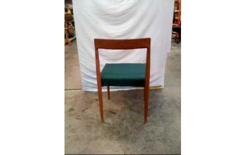 STUHL HOLZ TEAK POLSTER GRÜN