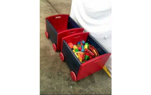 KISTEN-SET A.R. 2-TLG. MIT BAUSTEINEN