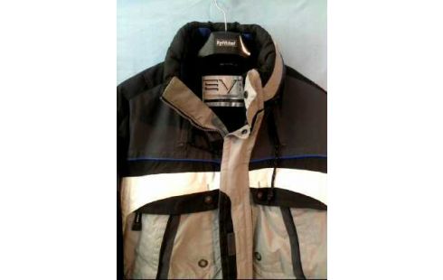 SKI-JACKE >EVF< SCHWARZ/GRAU GRÖßE XL