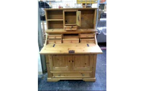 SEKRETÄR HOLZ HELL 7-SCHUBL 3-TÜREN