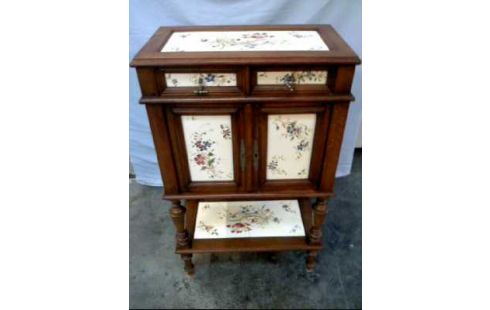 KOMMODE HOLZ FLIESEN 2-T 2-SCH.