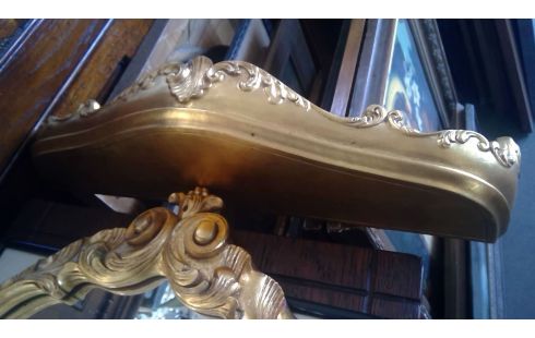 SPIEGEL GOUD ROCAILLE MET TABLET