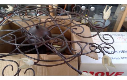 KRONLEUCHTER, , KERZENLEUCHTER MIT GRIFF