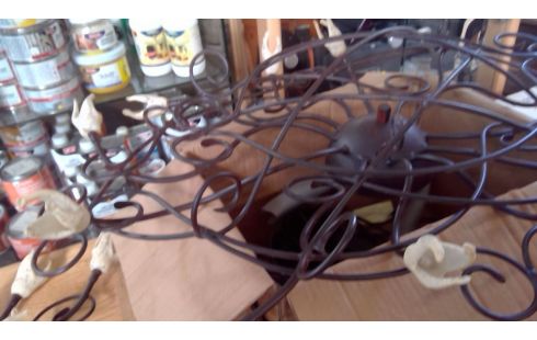 KRONLEUCHTER, , KERZENLEUCHTER MIT GRIFF