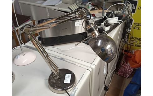 LAMPE PIED CHROME IKEA