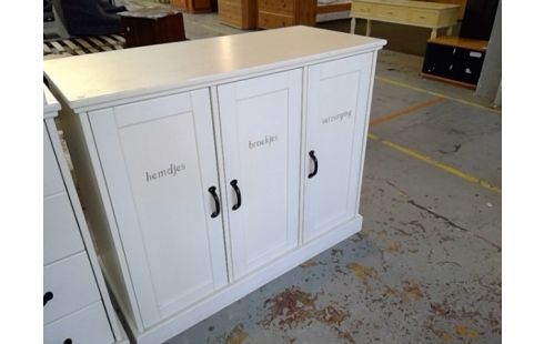 MEUBLE RANGEMENT BLANC DECO