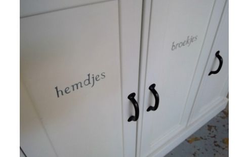 MEUBLE RANGEMENT BLANC DECO