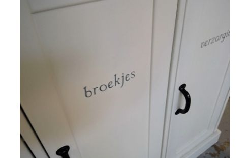 MEUBLE RANGEMENT BLANC DECO