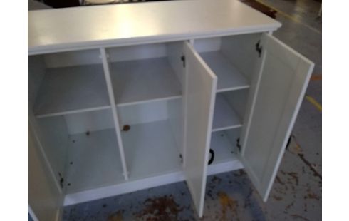 MEUBLE RANGEMENT BLANC DECO