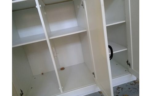 MEUBLE RANGEMENT BLANC DECO