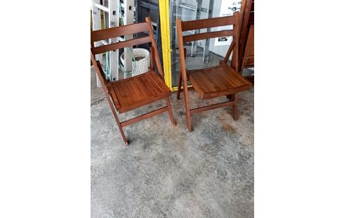 CHAISE PLIANTE BOIS