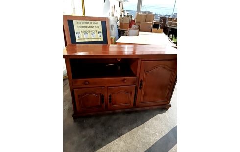 MEUBLE TV HIFI AULNE MASSIF CLES