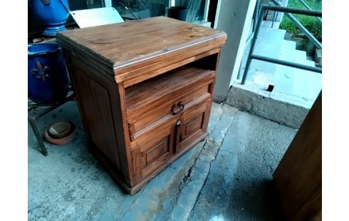 MEUBLE TELE 2 PORTES