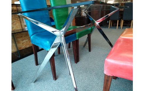 TABLE CALLIGARIS PIETEMENT CHROME