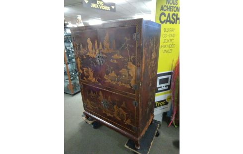 MEUBLE 4 PORTES STYLE CHINOIS