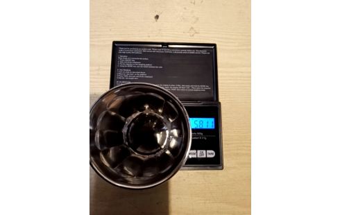 TIMBALE ARGENT MASSIF MINERVE1 58 GRAMMES