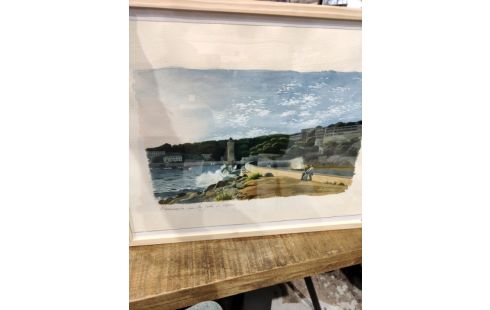 AQUARELLE SIGNEE GEORGES CASTELLI