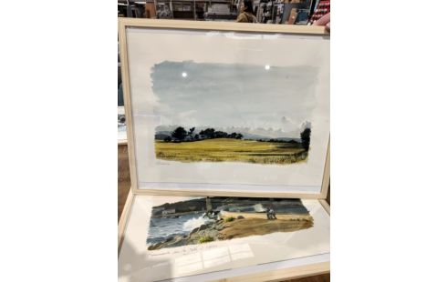 AQUARELLE SIGNEE GEORGES CASTELLI