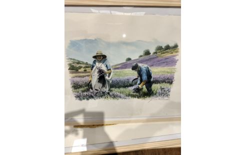 AQUARELLE SIGNEE GEORGES CASTELLI