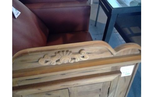 MIROIR EN FENETRE DECO BOIS DE TEAK