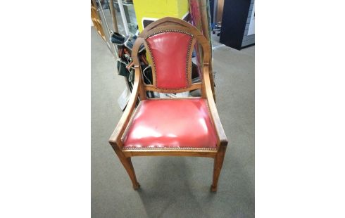 FAUTEUIL STYLE ART NOUVEAU NOYER