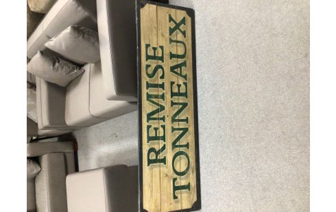 PANNEAU PUBLICITAIRE BOIS