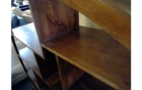 ETAGERE DESIGN OPIUM TECK TIROIRS EN BAS