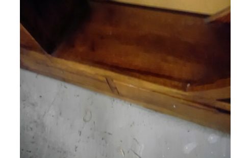 ETAGERE DESIGN OPIUM TECK TIROIRS EN BAS