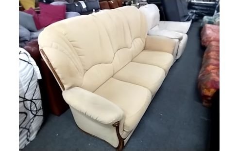 CANAPE 3 PLACES TISSU