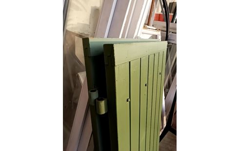 VOLET VERT MI HAUT PAIRE DE