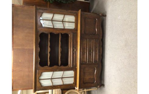 MEUBLE DOUBLE CORP STYLE LOUIS XV 4 TIROIRS 4 PORTES