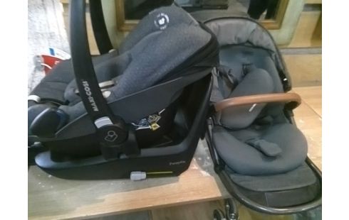 POUSSETTE TRIO MAXI COSI AVEC COSI ET NACELLE